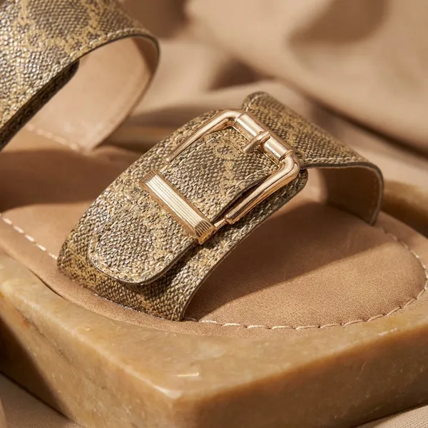 Gold_Glitter_Dual-Strap_Flat_Sandals