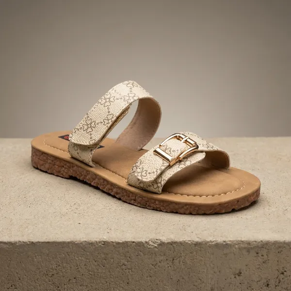 Women's_Golden_Glitter_Double_Strap_Sandals_with_Buckle