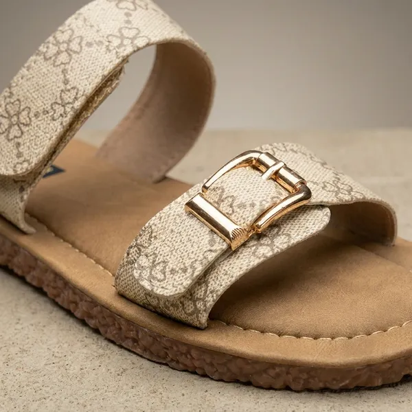 Women's_Golden_Glitter_Double_Strap_Sandals_with_Buckle