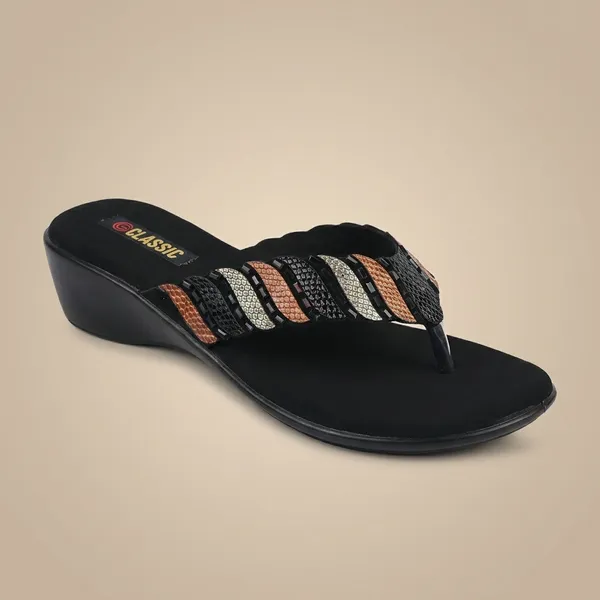 Women's_Multicolor_Striped_Flip_Flops_with_Wedge_Heel
