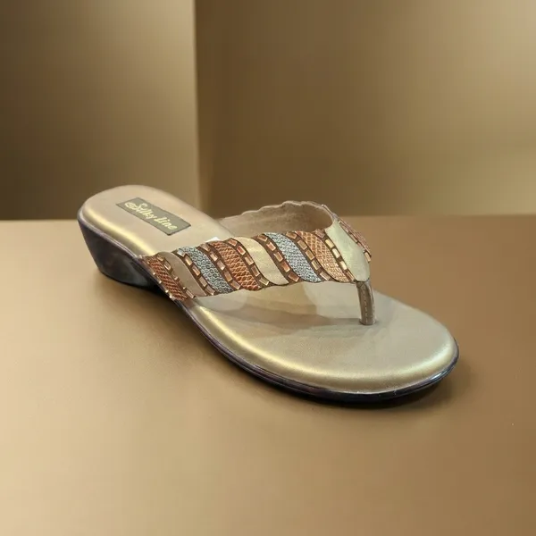 Women's_Golden_Embellished_T-Strap_Wedge_Sandals