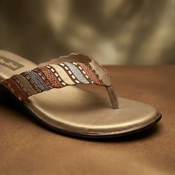 Women's_Golden_Embellished_T-Strap_Wedge_Sandals