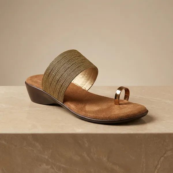 Women's_Golden_Braided_Strap_Wedge_Sandal_with_Toe_Ring