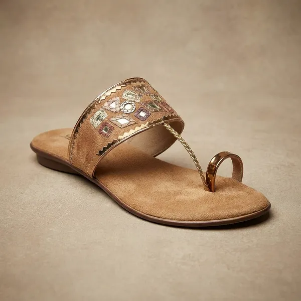 Golden_Braided_Strap_Sandal_with_Embellished_Upper
