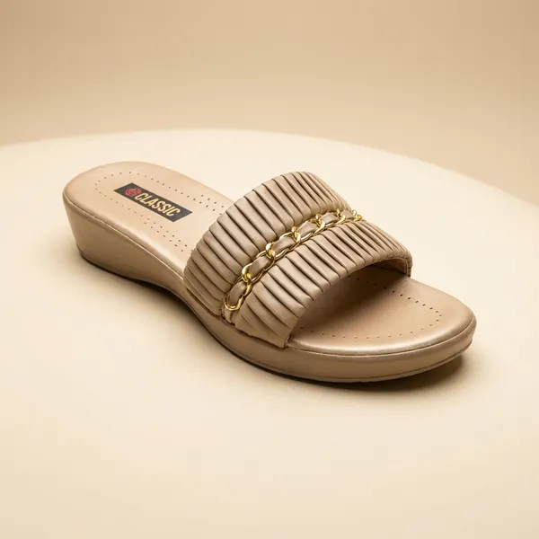Women's_Casual_Striped_Flat_Sandals_with_Gold-Tone_Chain_Detail
