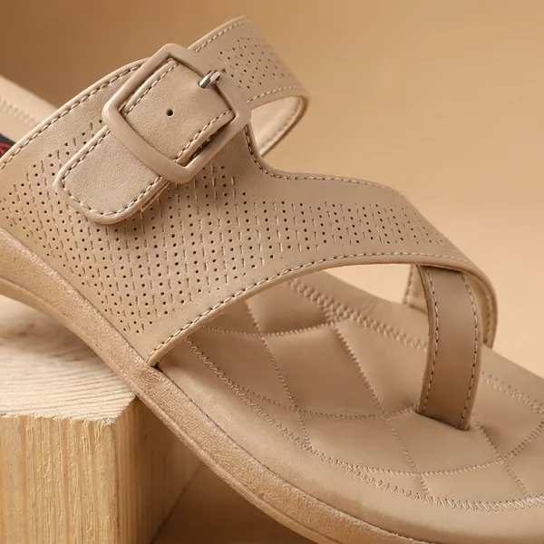 Women's_Beige_Comfort_Wedge_Sandals_with_Buckle_Strap