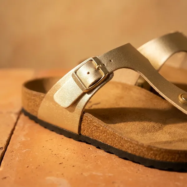 Beige_T-Strap_Sandals_with_Buckle_Closure