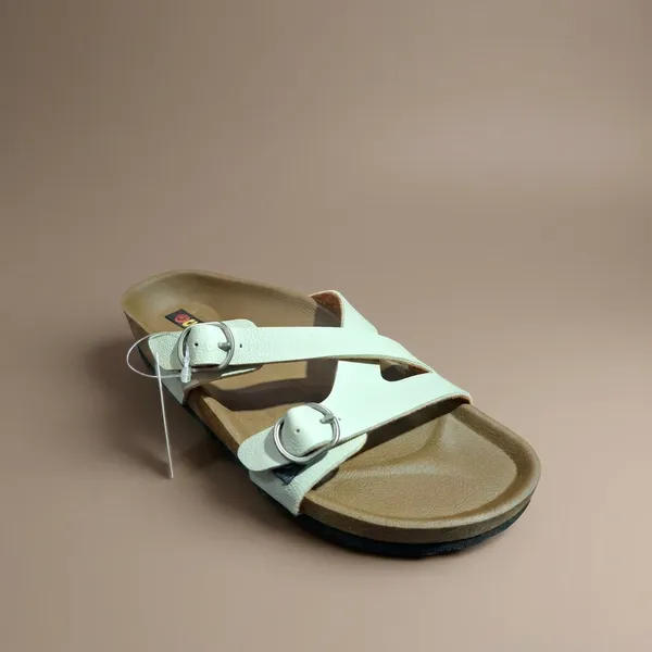 Women's_White_Cross-Strap_Slip-On_Sandals