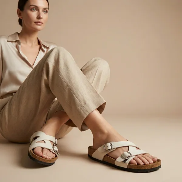 Women's_White_Cross-Strap_Slip-On_Sandals