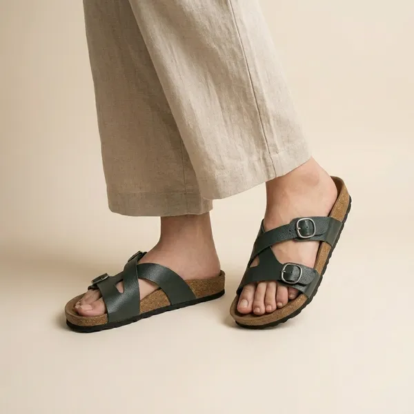 Women's_Cross-Strap_Buckle_Sandals