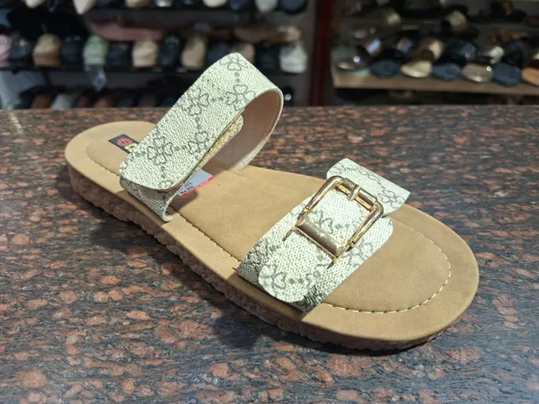 Women's_Golden_Glitter_Double_Strap_Sandals_with_Buckle
