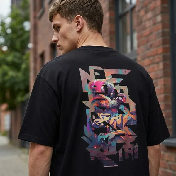 Black_Premium_Cotton_Fabric_Oversized_T-Shirt_For_Men
