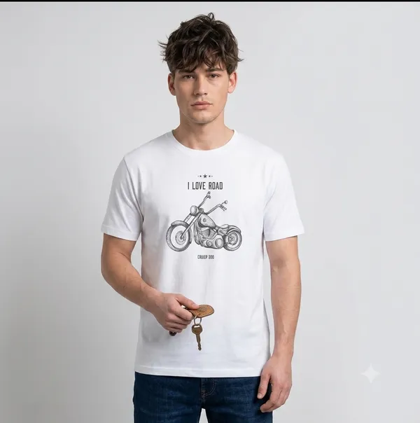White_Premium_Cotton_Fabric_T-Shirt_For_Men