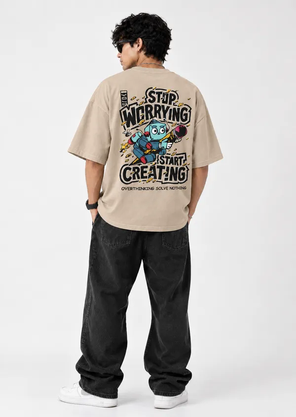 Beige_Premium_Cotton_Fabric_Oversized_T-shirt_For_Men