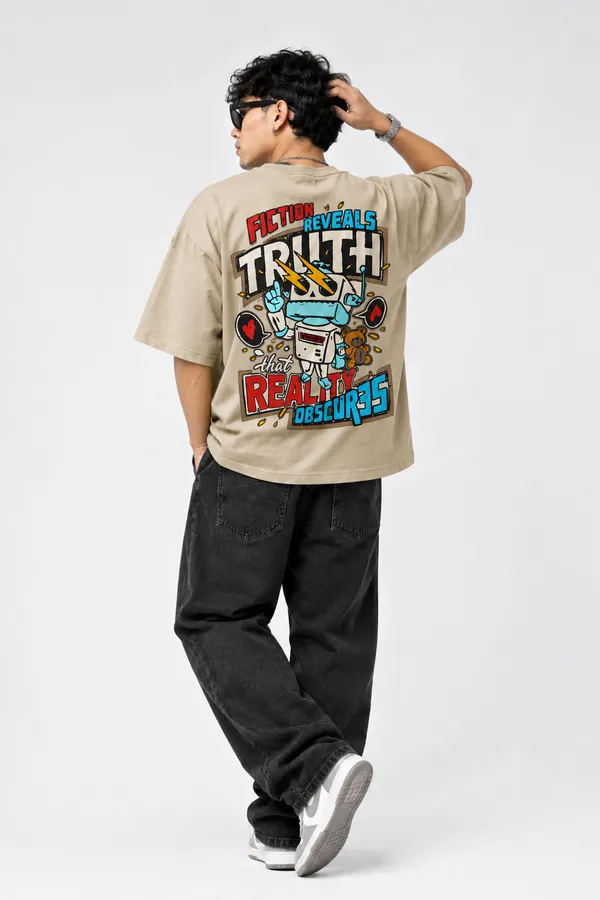 Beige_Premium_Cotton_Fabric_Oversized_T-shirt_For_Men