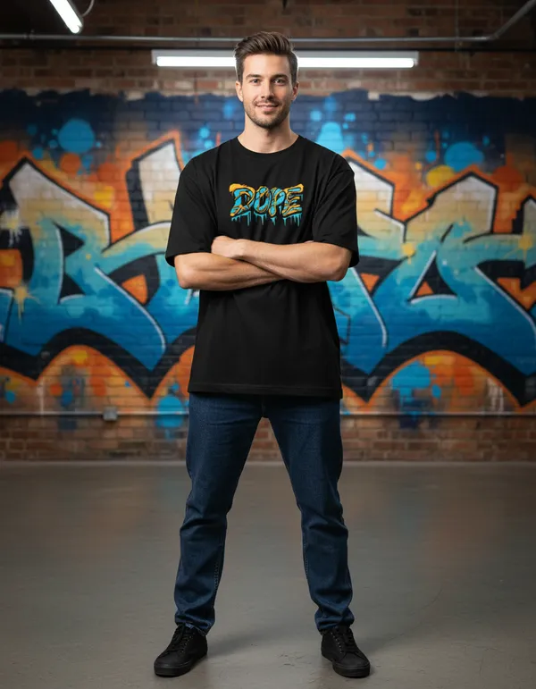 Black_Premium_Cotton_Fabric_Oversized_T-Shirt_For_Men