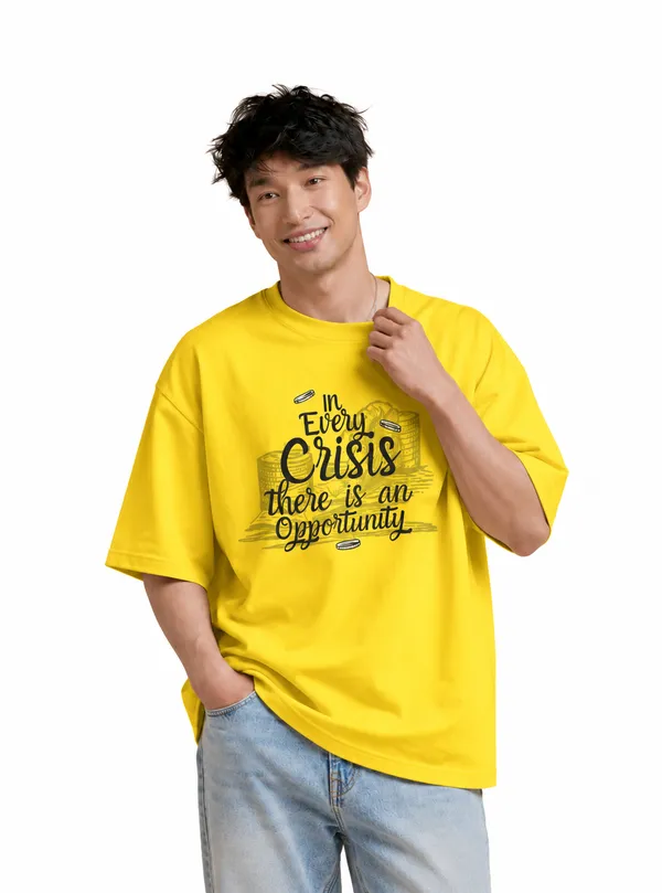 Yellow_Premium_Cotton_Fabric_Oversized_T-Shirt_For_Men