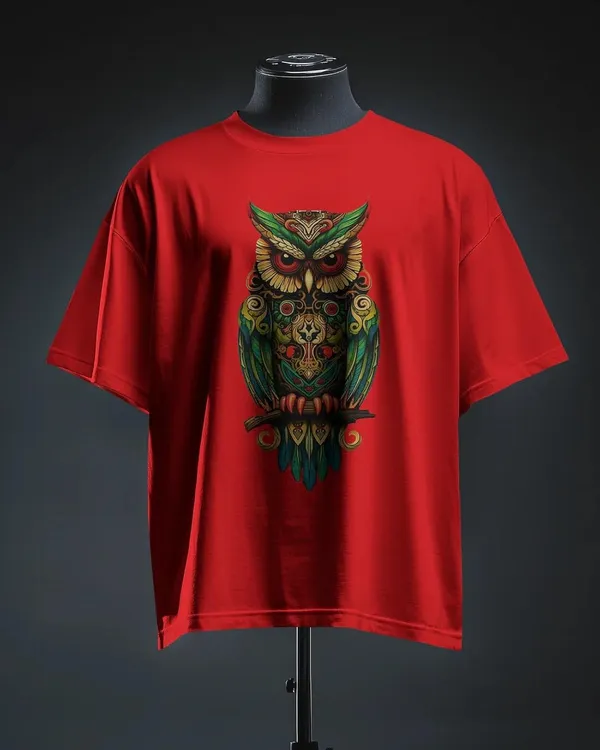 Red_Premium_Cotton_Fabric_Oversized_T-shirt_For_Men