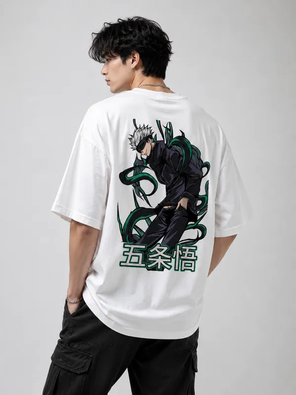 White_Premium_Cotton_Fabric_Oversised_T-Shirt_For_Men