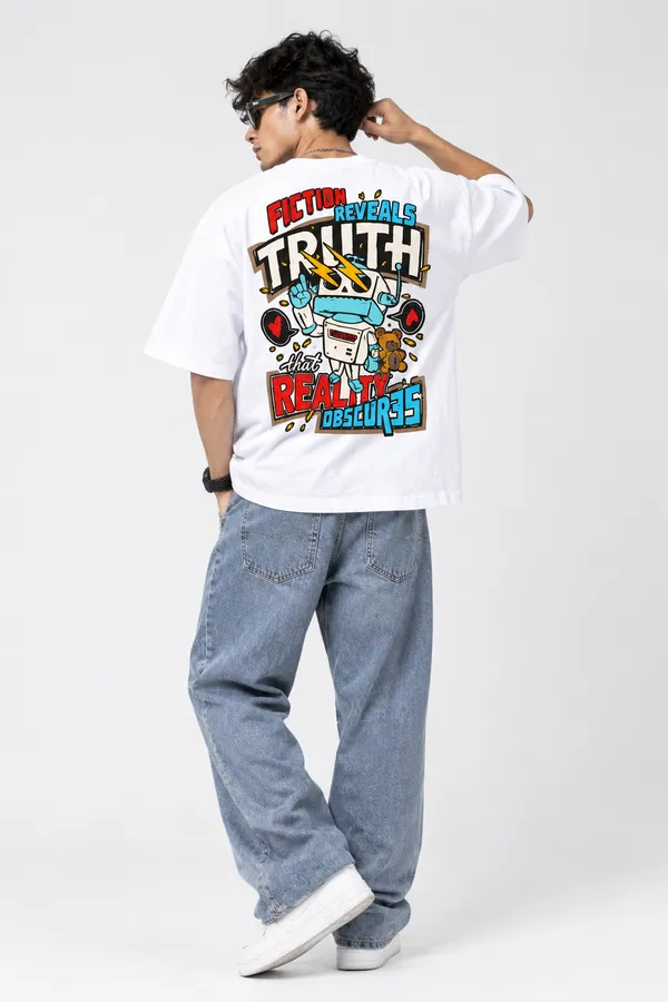 White_Premium_Cotton_Fabric_Oversized_T-Shirt_For_Men
