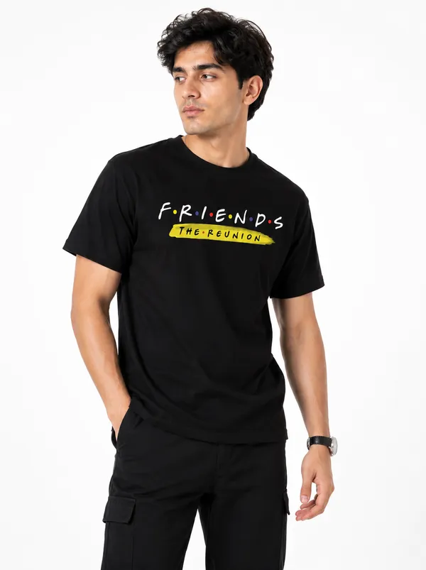 Black_Premium_Cotton_Fabric_T-Shirt_For_Men