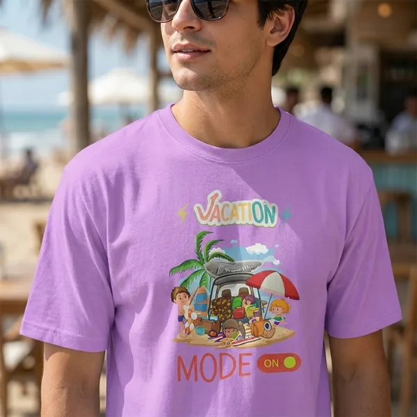 Purple_Premium_Cotton_Fabric_T-Shirt_For_Men