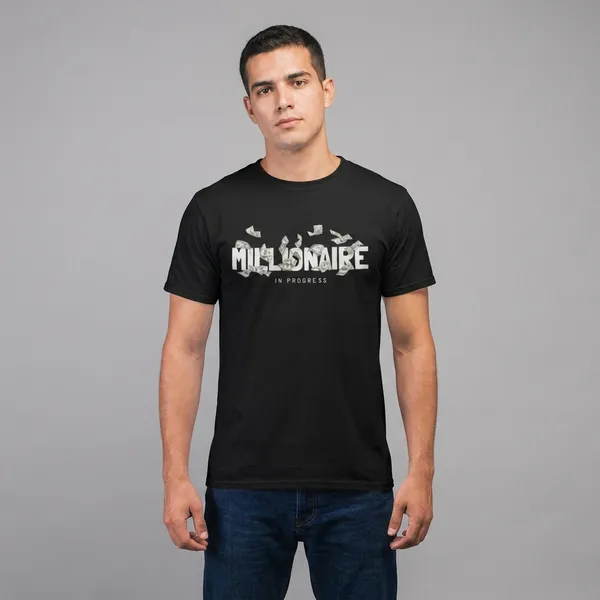 Black_Premium_Cotton_Fabric_T-Shirt_For_Men