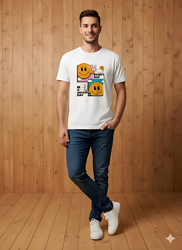 White_Premium_Cotton_Fabric_Regular_T-shirt_For_Men