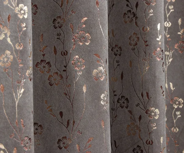 GreyVelvet_And_Polyester_Floral_Embroidered_Premium_Window_Curtain_Panels_(Grommet_and_Eyelet)_For_Living_Room_&_Bedroom