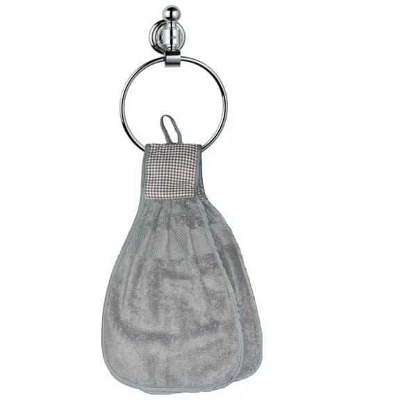 Grey_Cotton_Blend_Premium_And_Elegant_Hanging_Hand_Towel_For_Kitchen_&_Bathroom