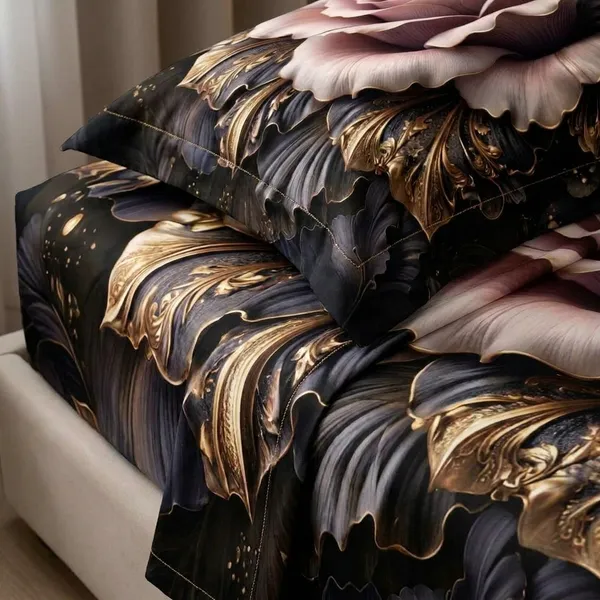 Multicolor_Glace_Cotton_Printed_Premium_Bedding_Sets_For_Living_Room_&_Bedroom_(Pack_of_3)