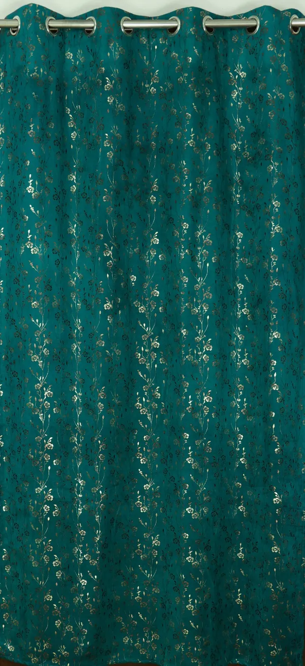 Aqua_Green_Velvet_And_Polyester_Floral_Embroidered_Premium_Window_Curtain_Panels_(Grommet_and_Eyelet)_For_Living_Room_&_Bedroom