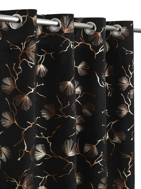 Black_Velvet_And_Polyester_Premium_Window_Curtain_Panels_(Grommet_and_Eyelet)_For_Living_Room_&_Bedroom