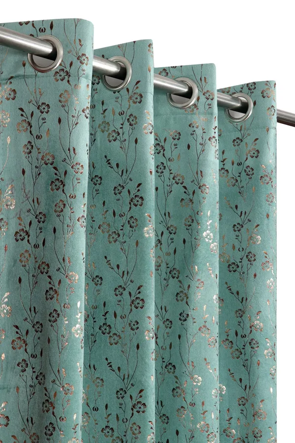 Light_Green_Velvet_And_Polyester_Premium_Window_Curtain_Panels_(Grommet_and_Eyelet)_For_Living_Room_&_Bedroom