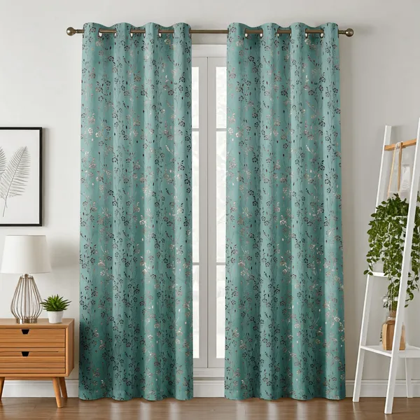 Light_Green_Velvet_And_Polyester_Premium_Window_Curtain_Panels_(Grommet_and_Eyelet)_For_Living_Room_&_Bedroom