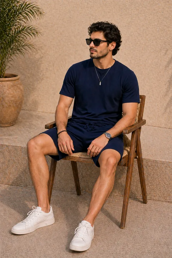 UnFold_||_Mens_Premium_Round_Neck_T-Shirt_+_Shorts_||_Stylish_&_Comfortable_Casual_Premium_Co-ord_Set