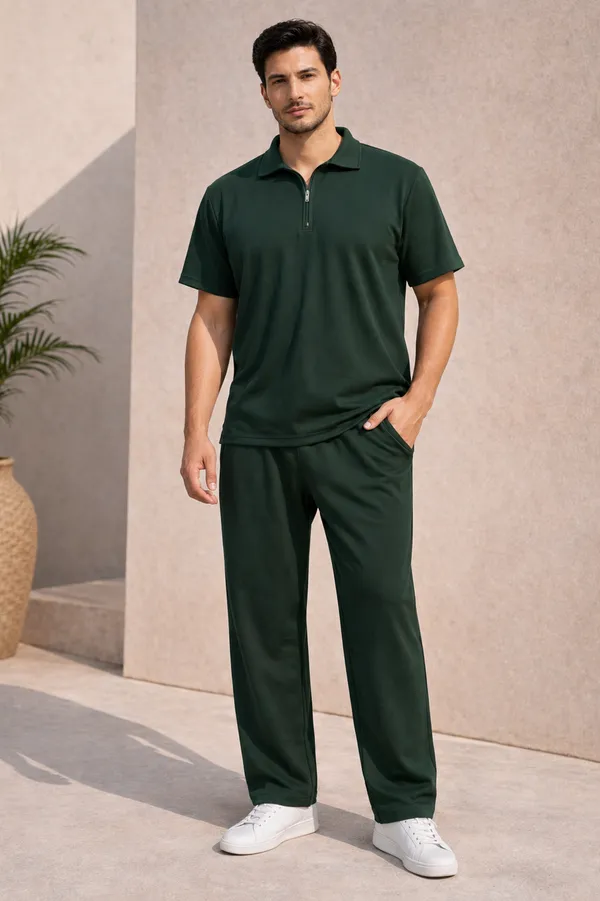 Mens_Premium_Co-ord_Set_|_Stylish_Zip_T-Shirt_&_Full_Track_Combo_|_Casual_Wear