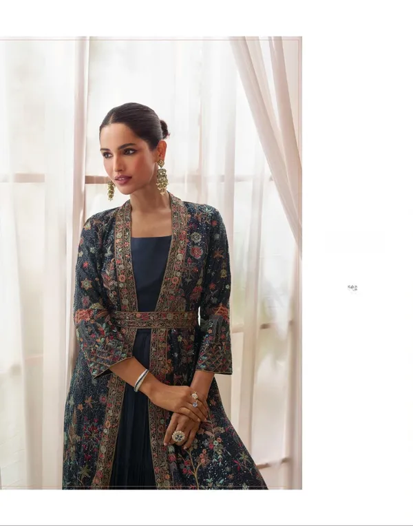 Floral_Embroidered_Jacket_Style_Long_Ethnic_Coat_For_Women