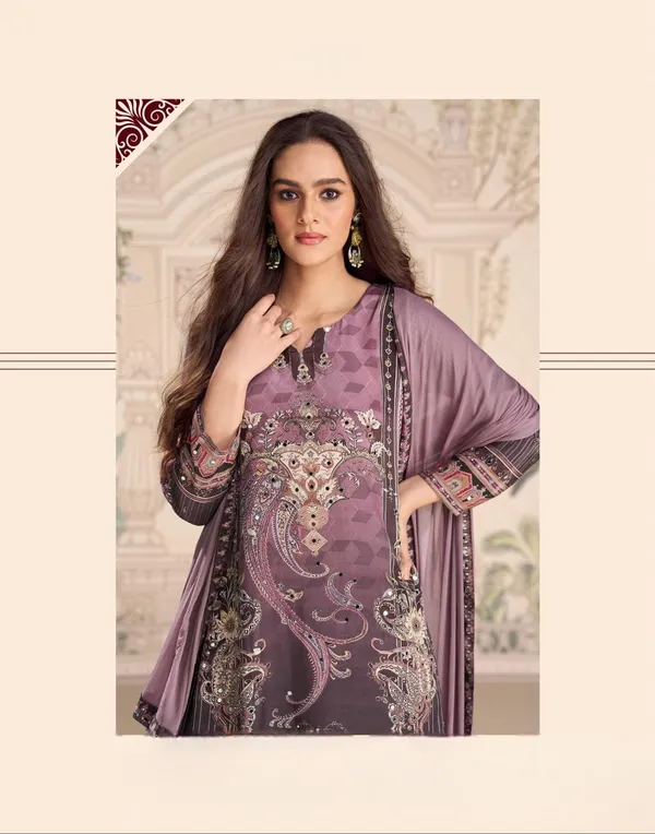 Purple_Embroidered_Pakistani_Style_Suit_Set_With_Dupatta