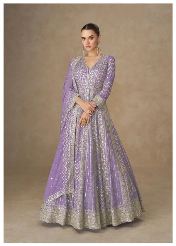 Lavender_Embroidered_Anarkali_Gown_With_Dupatta
