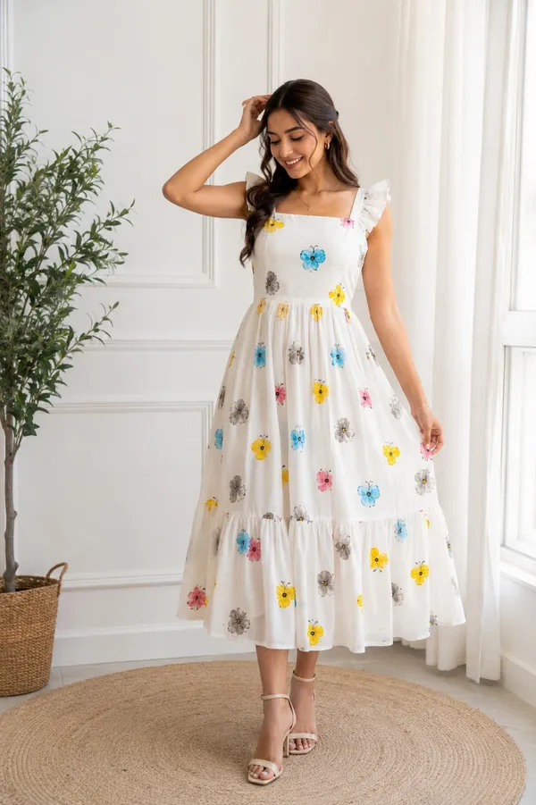 Butterfly_Blossom_Belle_Floral_Midi_Dress