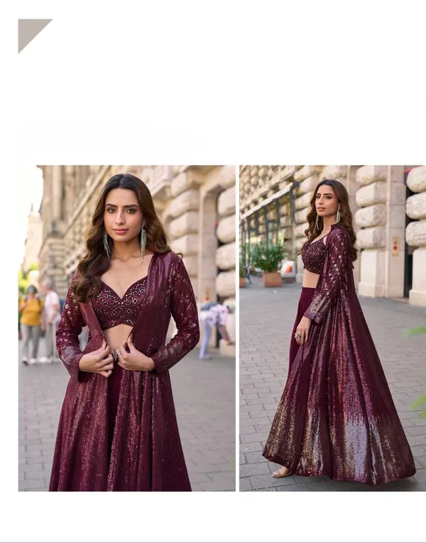 Multicolor_Women_Embellished_Ethnic_Co_Ord_Set_With_Sequin_Jacket