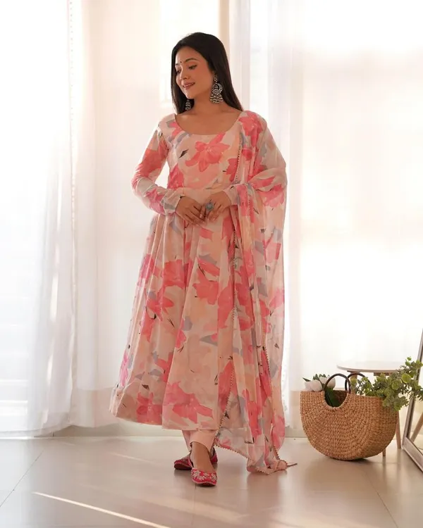 Pink_Floral_Printed_Anarkali_Suit_Set_With_Dupatta