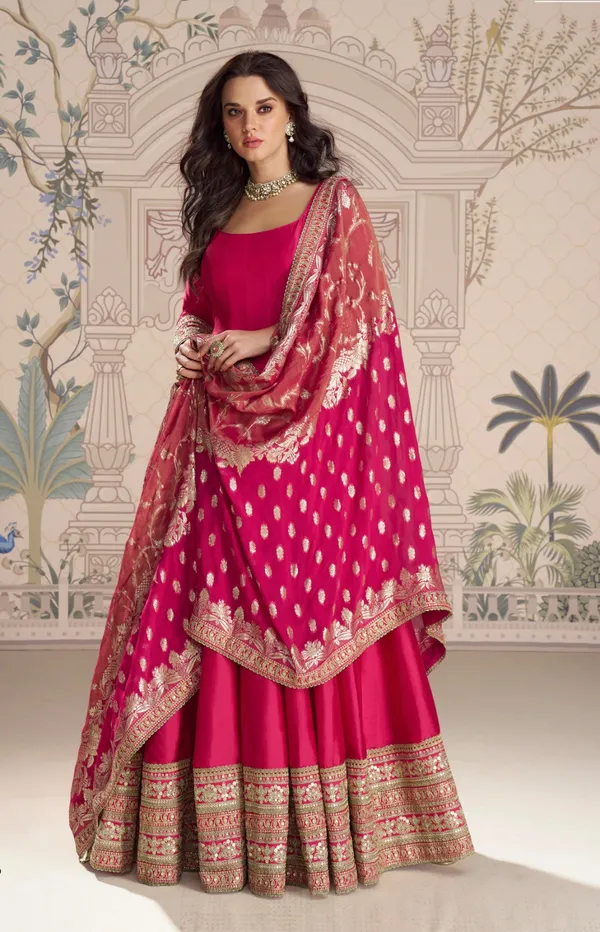 Pink_Embroidered_Silk_Lehenga_Choli_With_Banarasi_Dupatta_-_Ethnic_Wedding_Wear