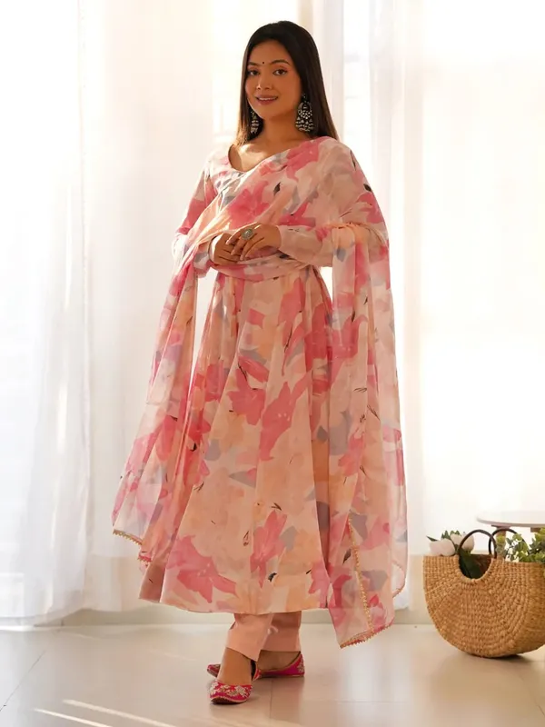 Pink_Floral_Printed_Anarkali_Suit_Set_With_Dupatta