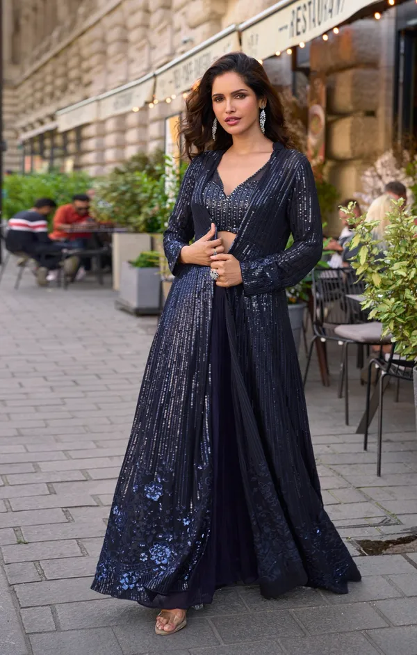 Navy_Blue_Sequin_Embellished_Anarkali_Suit_Set