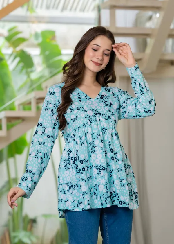 Light_Blue_Floral_Print_Long_Sleeve_Top