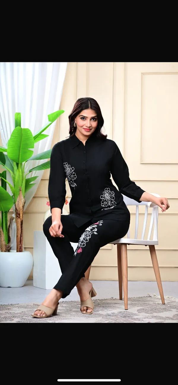 Elegant_Black_Embroidered_Co_Ord_Set_For_Women