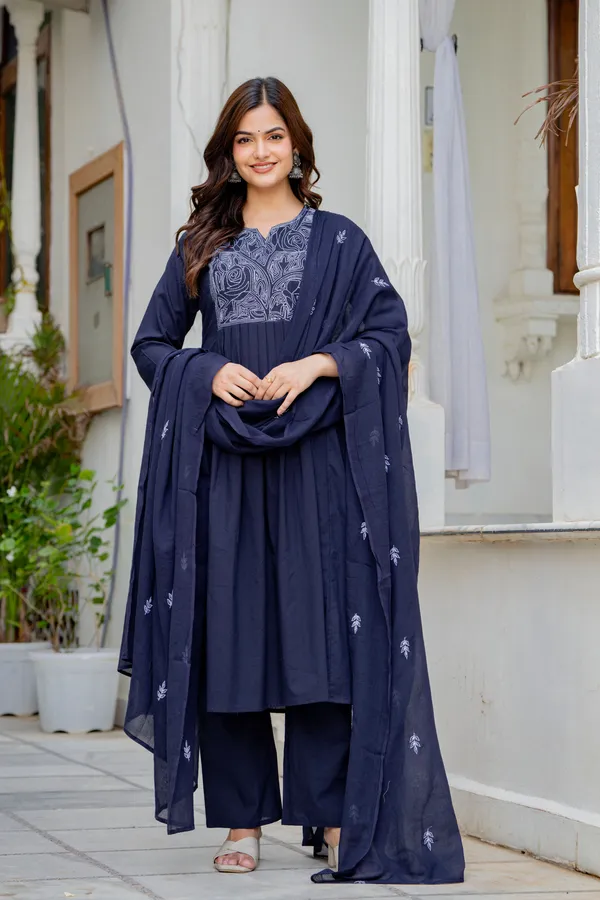 Navy_Blue_Embroidered_Kurta_Set_with_Dupatta_for_Women