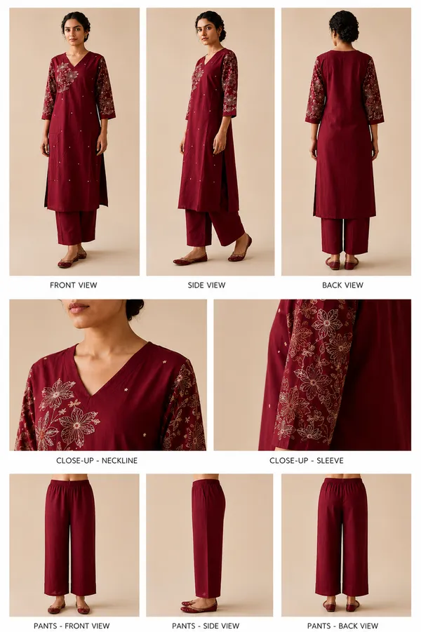 Maroon_Straight_Kurta_Set_for_Women
